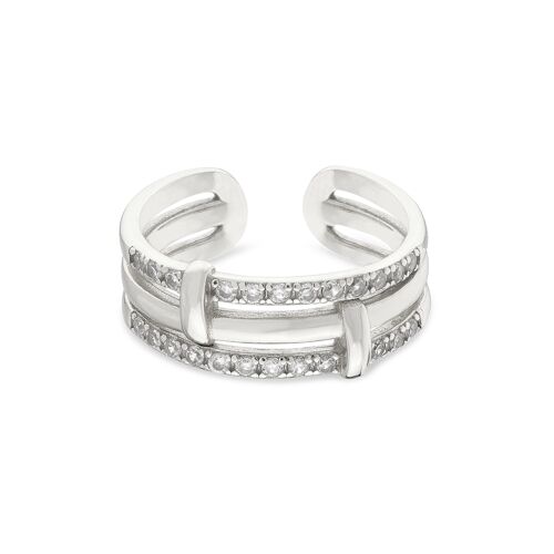 TRIPLICARE Ring - Silber