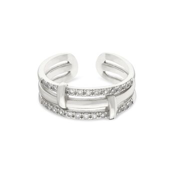 Bague TRIPLICARE - argent 1