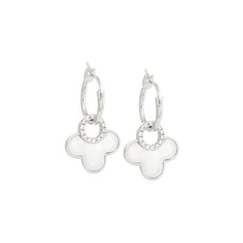 Boucles d'oreilles CHIAVE - argent 1