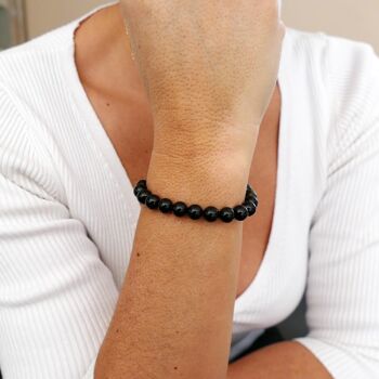 Bracelet Obsidienne 1