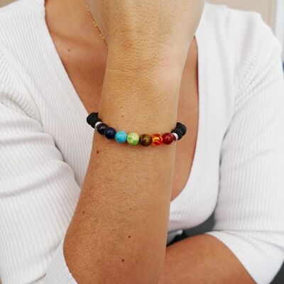 Bracciale a 7 chakra