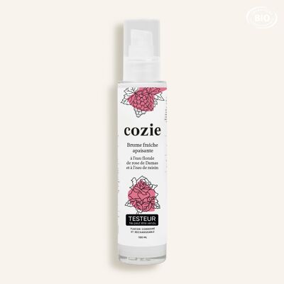 Testeur - Brume fraîche apaisante à l’eau florale de rose et à l’eau de raisin