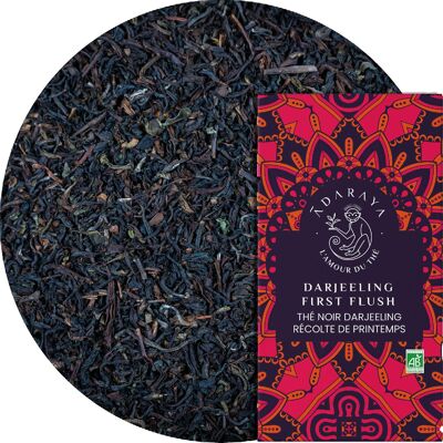 Tè nero Darjeeling First Flush biologico 20 bustine singole