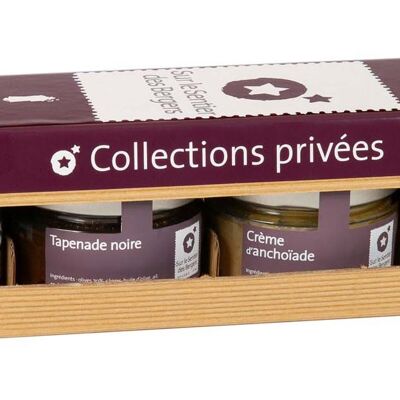 Box of 4 pots - Entre Terre et Mer | Gourmet gift