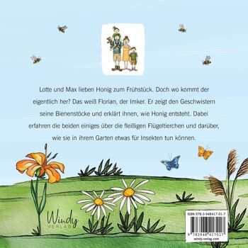 Livre d'images : Lotte et Max rendent visite aux abeilles 5