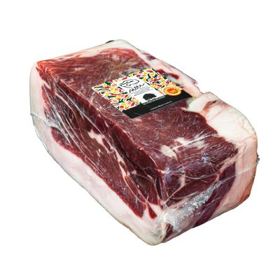 Half Black Ham von Bigorre PDO, ohne Knochen, Rinde - 20 Monate reif
