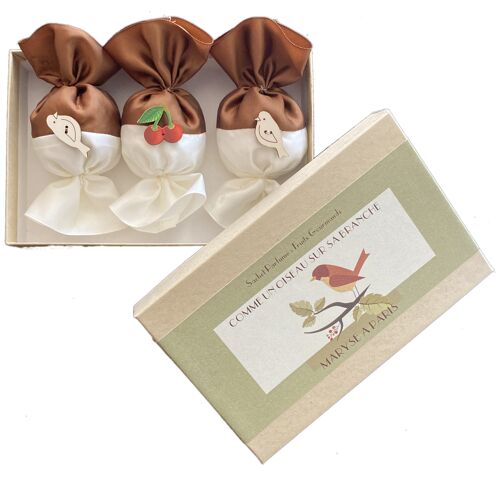 Coffret de 3 senteurs Fruits Gourmands - colori chocolat