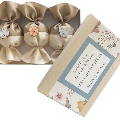 Box of 3 Jardin de Maryse scents - color Beige