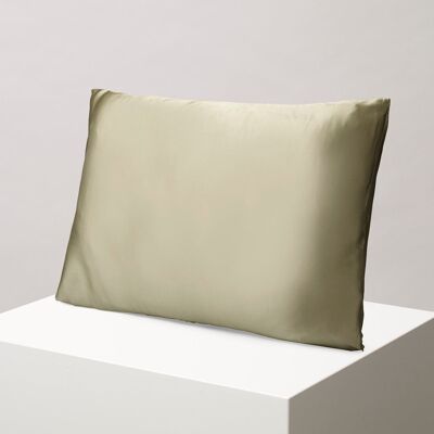 Premium Silk Pillowcase - Olive