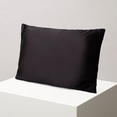 Premium Silk Pillowcase - Midnight Black