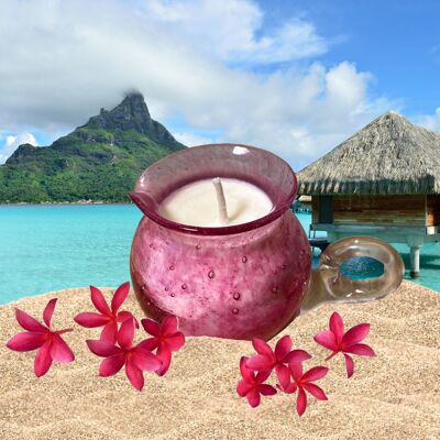 Bora Bora stopover massage candle