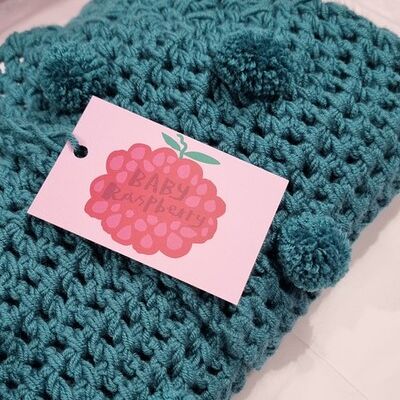 Cárdigan Cashmerino Pompom 3-4 Años