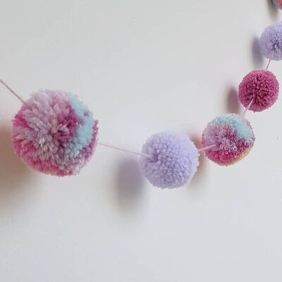 Handmade Pom Pom Garland