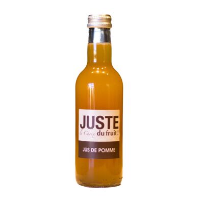 JUST THE CHOICE OF FRUIT - BLURRED APPLE JUICE 25 cl X 12