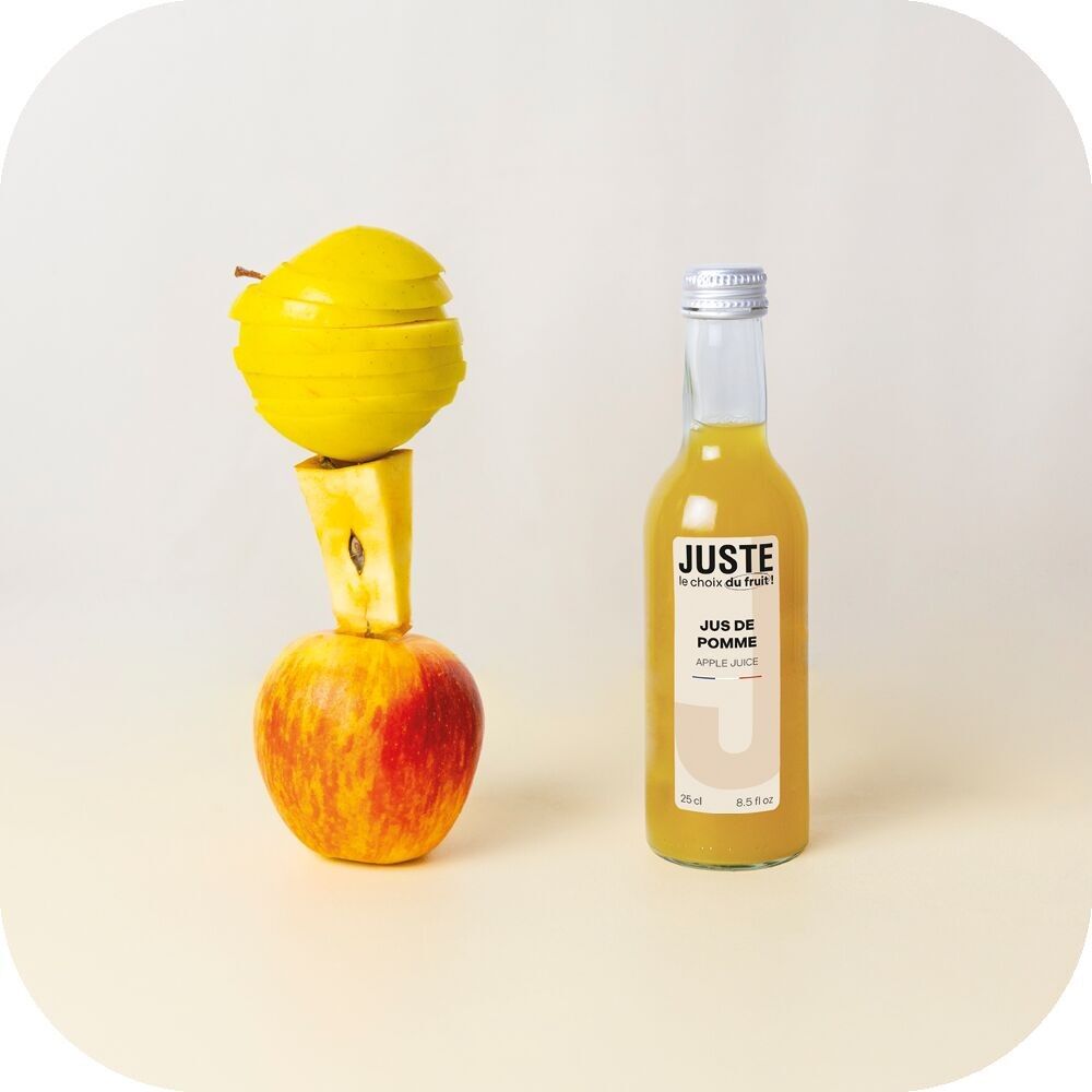 JUSTE LE CHOIX DU FRUIT - JUS DE POMME 25 cl X 12