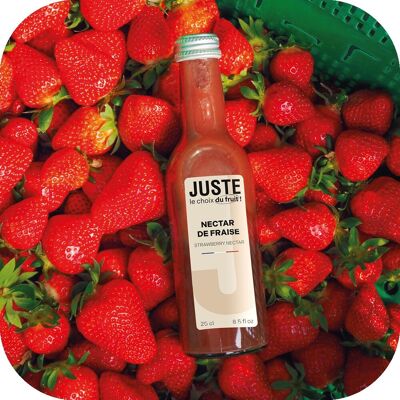 SÓLO LA ELECCIÓN DE LA FRUTA - NÉCTAR DE FRESA 25 cl X 12