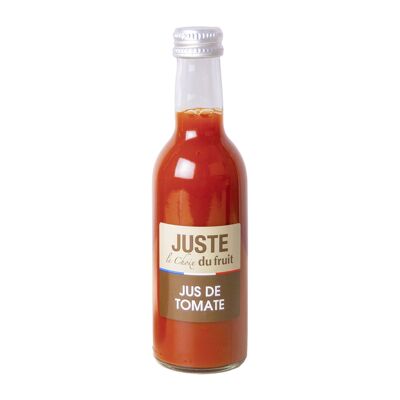 JUSTE LE CHOIX DU FRUIT -JUS DE TOMATE 25 cl X 12