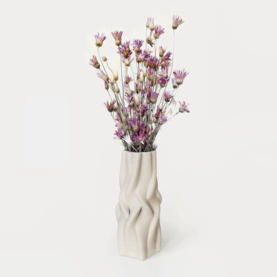 Intertwined Vase Cream Single Unit