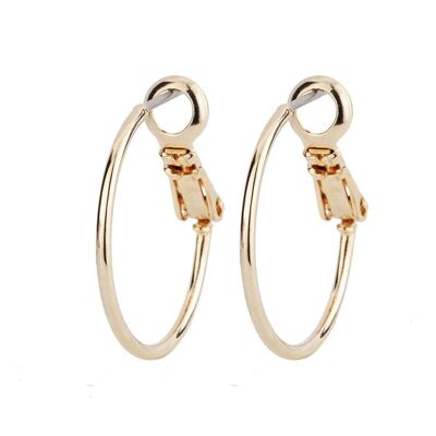 Traveller Creolens gold plated - 20mm - 157077