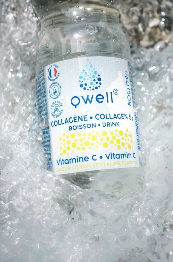 Non-carbonated collagen drink - Lime flavor