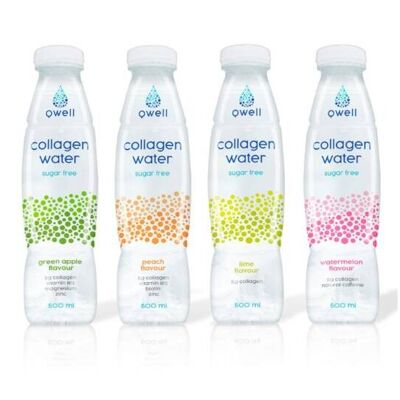 Non-carbonated collagen drink - Green Apple flavor
