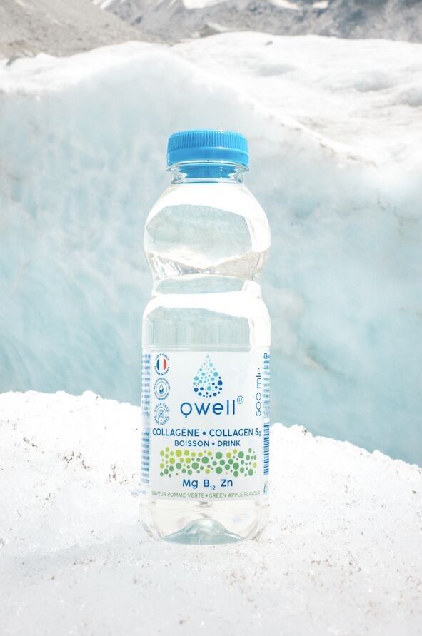 Non-carbonated collagen drink - Green Apple flavor