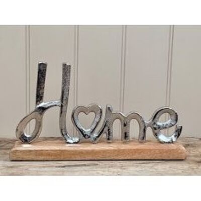 Aluminium Home Ornament, 30cm