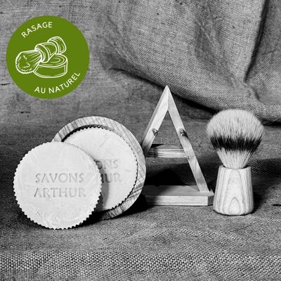 Natural shaving pack