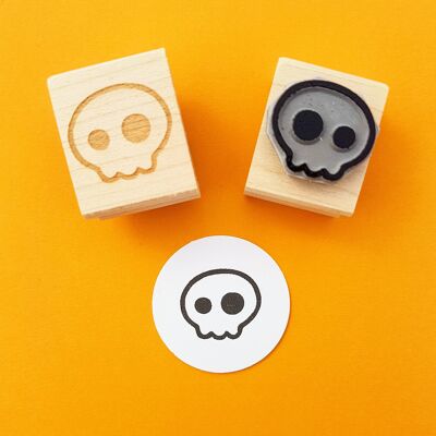 Halloween schrulligen Totenkopf Mini-Stempel