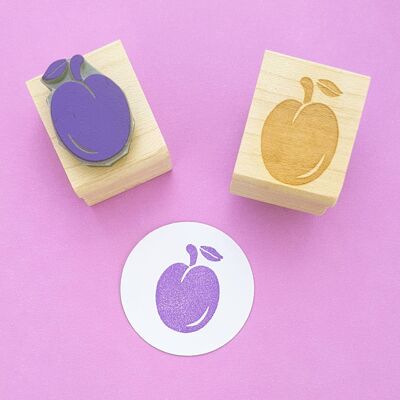 Saftige Pflaume Mini-Stempel