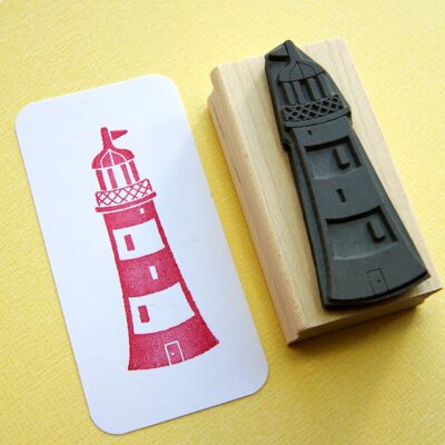 Lighthouse Nautical Rubber Stamp