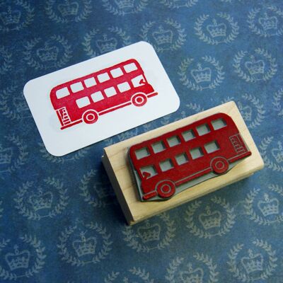 Londoner Bus-Stempel