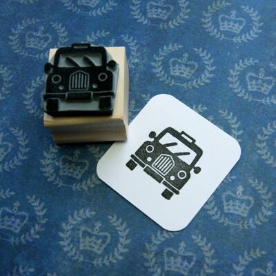 London Taxi Cab Mini Rubber Stamp