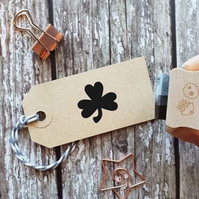 Shamrock St Patrick's Day Irish Rubber Stamp