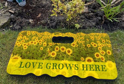 Garden Kneeling Pad - Sunflowers Foam Kneeler 40cm x 20cm