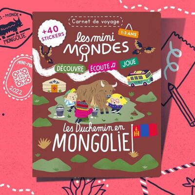 Children's notebook Mongolia 1-3 years - Les Mini Mondes