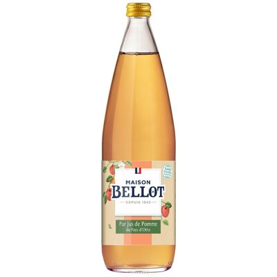Clear apple juice