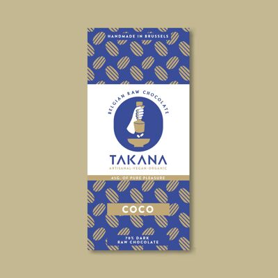 COCO: Rohe dunkle Cocos-Schokolade