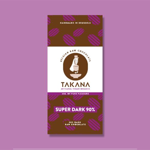 SUPER DARK 90: Chocolat noir cru 90%