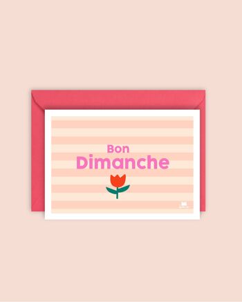 Carte - Bon dimanche