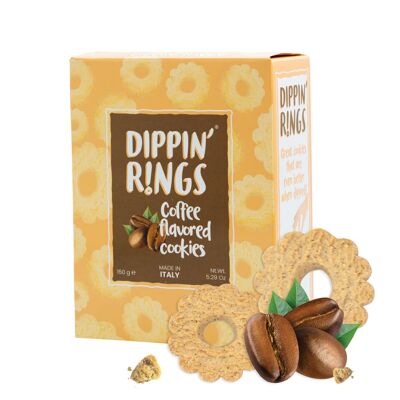 Dippin' Rings - Coffee Flavored Cookies 5.29 oz