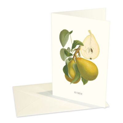 Folded cards Gellert's Butterbirne