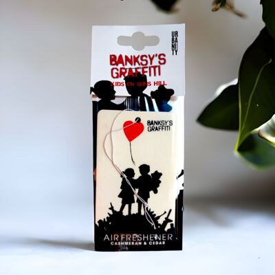 Banksy Desodorante por auto - "Kids On Guns Hill"
