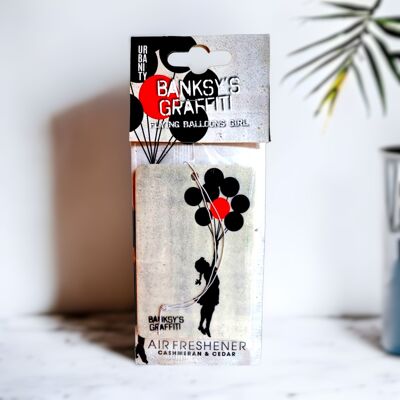 Banksy Deo per Auto - *Flying Balloons Girl*