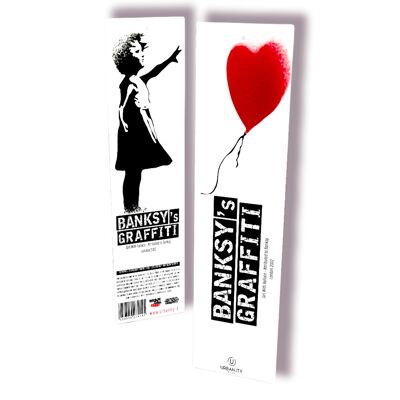 Segnalibro Soft-Touch von Banksy - *Flying Balloons Girl