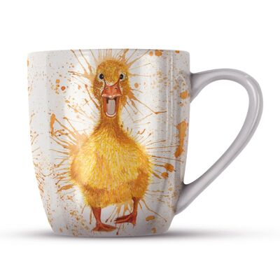 Tasse en porcelaine de canard Splatter