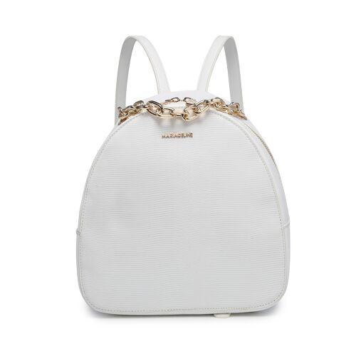 Zaira backpack white