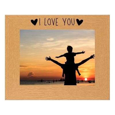 Second Ave Oak 6×4 Landscape Picture Photo Frame I Love You Gift