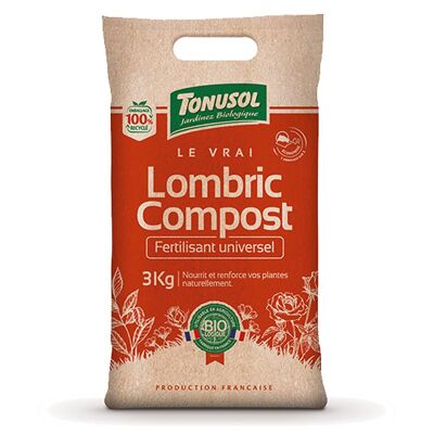 Lombric Compost bio 3KG