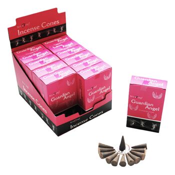 Stamford Assortiment de cônes d'encens Pink Angels Collection - Paquet de 12 (180 cônes) 2